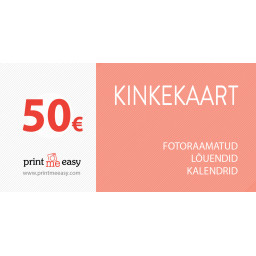 Printmeeasy подарочная карта 50€