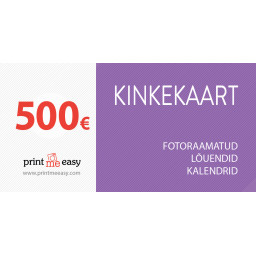 Printmeeasy подарочная карта 500€